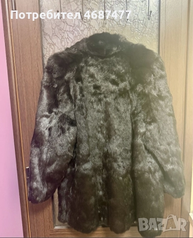 Луксозно палто от естествен косъм норка – отлично състояние, снимка 3 - Палта, манта - 52847282