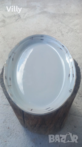 Порцелан плато , снимка 2 - Чинии - 52593548