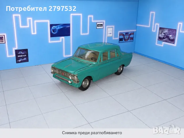 НА ЧАСТИ! Москвич 408 А1 СССР 1:43 – оригинални части Тантал/Радон/Новоекспорт/Novoexport, снимка 3 - Колекции - 56168973