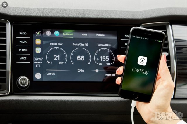 🚗🚗Активиране на Apple CarPlay Android Auto Audi SEAT Skoda VOLKSWAGEN PORSCHE VIM Видео в движение, снимка 7 - Навигация за кола - 38916691