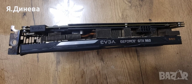 Видеокарта EVGA Geforce GTX 960 4 GB, снимка 3 - Видеокарти - 53382515