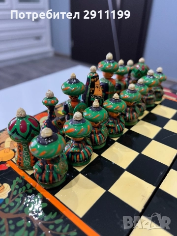 Тематичен шах – Араби, снимка 2 - Шах и табла - 52106586