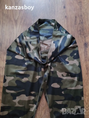 NIKE Dri-Fit Camo Tights - страхотен дамски клин С, снимка 4 - Клинове - 51379598