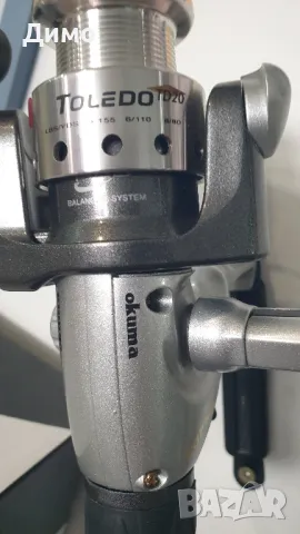 разпродава!!Маркова макара OKUMA TOLEDO 6бр.лагера метал, снимка 2 - Въдици - 48820523