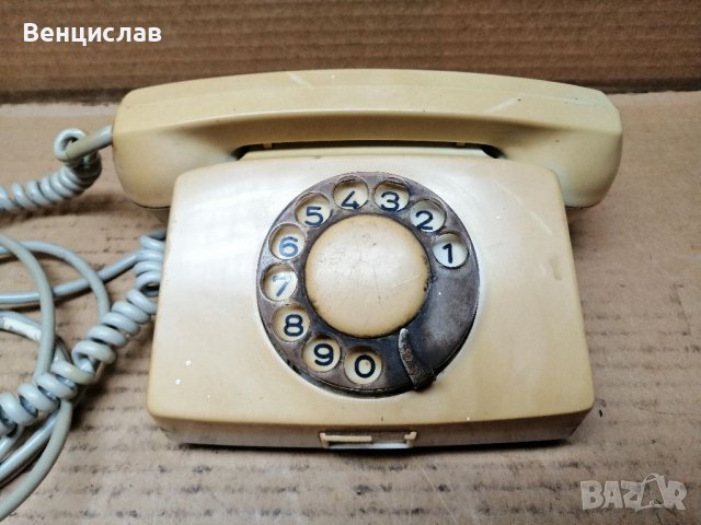 Ретро Стар Ел. Телефон РЕСПРОМ / 1976 г. , снимка 4 - Антикварни и старинни предмети - 38808230