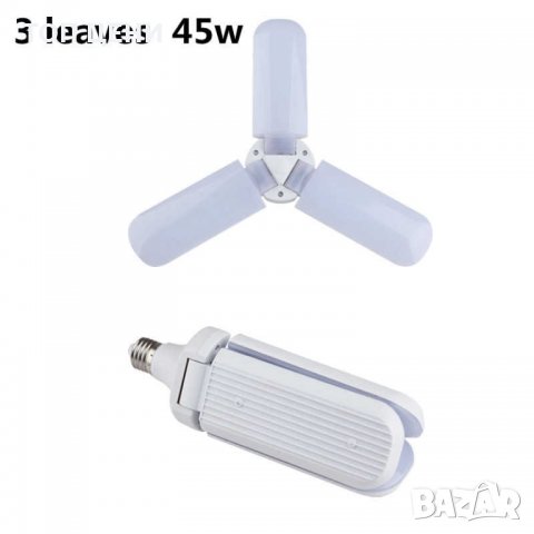 Сгъваема LED крушка 45, снимка 4 - Лампи за таван - 30208323