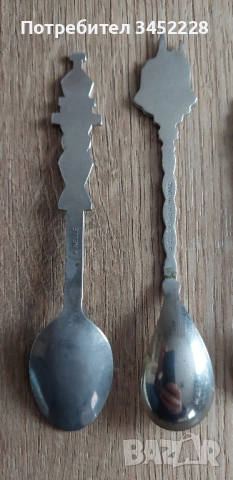 лъжички за колекционери 4 броя отлични , снимка 5 - Антикварни и старинни предмети - 52342643