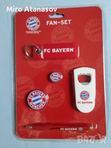 FAN-SET FC BAYERN колекционерски, снимка 8 - Колекции - 44263494