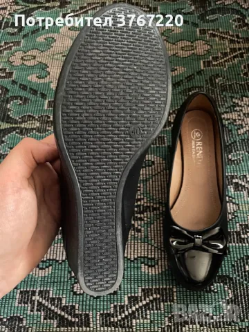 Дамски черни обувки , снимка 2 - Дамски елегантни обувки - 50271207