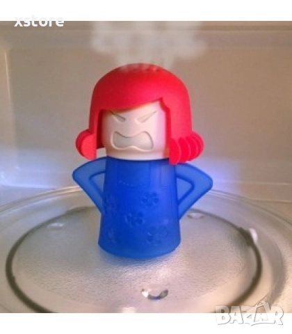 Почистващ уред за микровълнова фурна Angry mama, снимка 7 - Други - 52699426