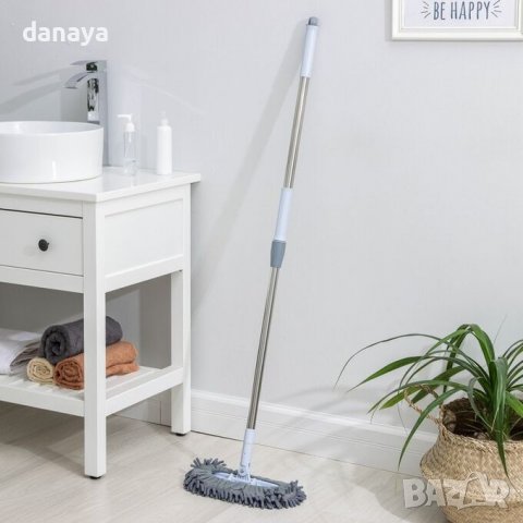 3434 Гъвкава подочистачка моп с микрофибърна кърпа, снимка 3 - Мопове, кофи, четки и метли - 39135824