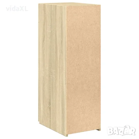 vidaXL Сайдборд, дъб сонома, 30x42,5x93 см, инженерно дърво, снимка 4 - Бюфети - 56148174