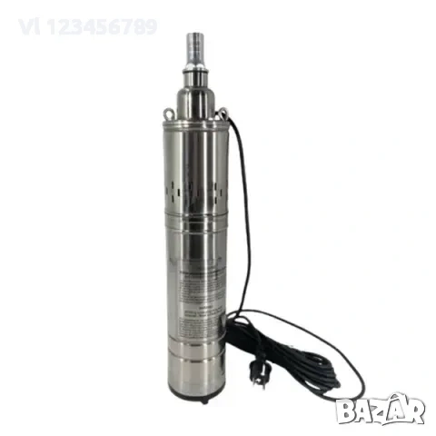 Потопяема монофазна винтова помпа за мътна вода, снимка 2 - Напояване - 53921811