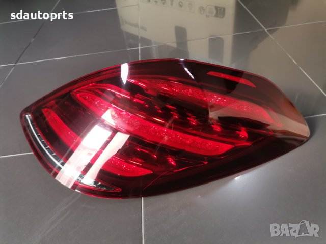Десен Стоп S Class W222 222 Facelift Оригинален Европа - Дефект, снимка 3 - Части - 42278177