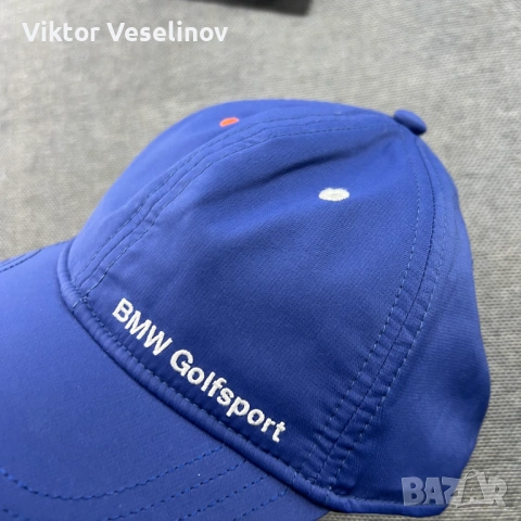 BMW Golfsports Шапка с Козирка Синя Golf Голф, снимка 3 - Шапки - 54291064