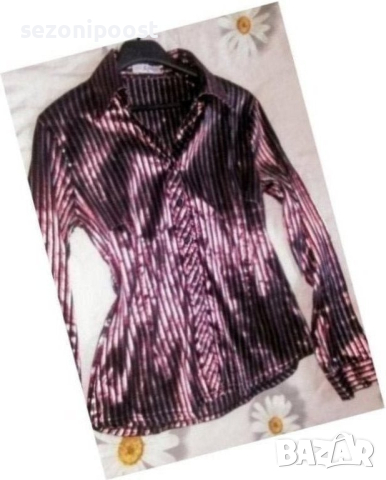 👠💖Дамска чисто нова сатенена риза-М,Л👠💖👠