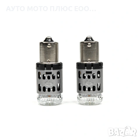 LED диодни крушки Glipart, BA15S/P21W, CANBUS - 1 Светлина , снимка 2 - Аксесоари и консумативи - 53143989