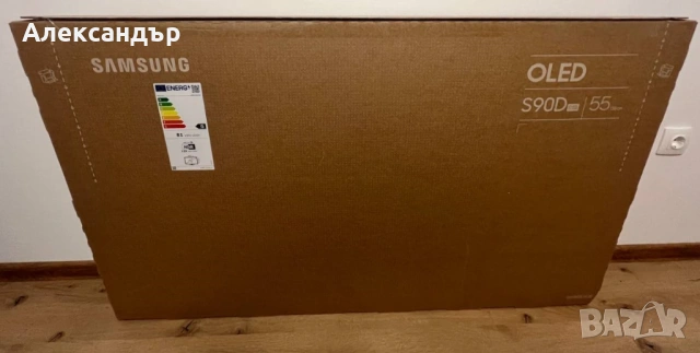Чисто нов телевизор Samsung S90D QD-OLED 4K, GQ55S90DA, Smart TV, снимка 2 - Телевизори - 53006384
