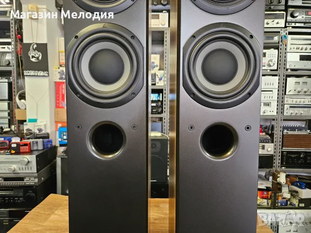 Тонколони Triangle Talys (Chêne clair) – Френска изящност и динамичен звук, 100W, снимка 4 - Тонколони - 55924938