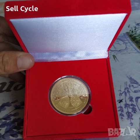 ✅МЕДАЛ - РУМЪНСКИ ИСТОРИЧЕСКИ ПРОВИНЦИИ❗, снимка 3 - Нумизматика и бонистика - 51590914