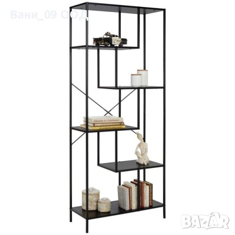 Висока етажерка в индустриален стил