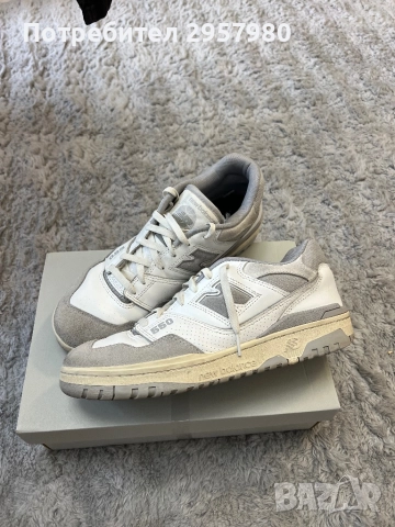 New Balance 550 / 45.5, снимка 2 - Маратонки - 51553540