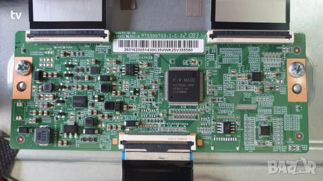 Toshiba 55QA4263DG Android на части - 17MB185 / 17IPS72 / PT550GT03-1-C-3 / 17WFM26, снимка 6 - Части и Платки - 52382903