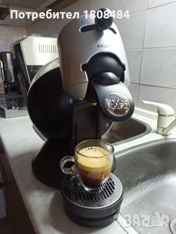 Кафемашина Крупс с капсули Долче Густо, работи отлично , снимка 2 - Кафемашини - 49094810