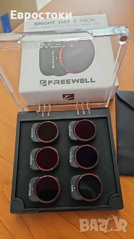 Freewell Bright Day – комплект от 6 броя филтри, съвместими с дрони, снимка 4 - Чанти, стативи, аксесоари - 50525947