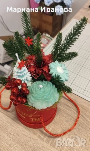 коледна декорация, снимка 6 - Декорация за дома - 52428355