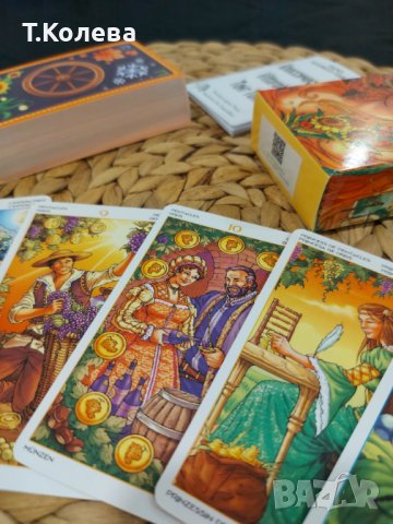 Карти таро Whell of the year, снимка 2 - Езотерика - 42743742