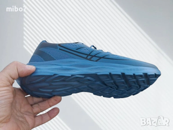 Дишащи олекотени мъжки маратонки в синьо, снимка 6 - Маратонки - 53931410