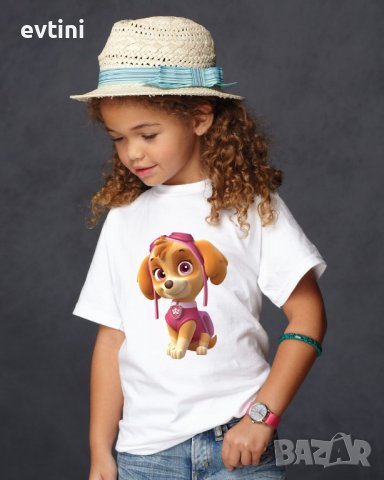 Детски тениски с щампа "Пепа Пиг" и "Пес Патрул", снимка 14 - Детски тениски и потници - 32891366