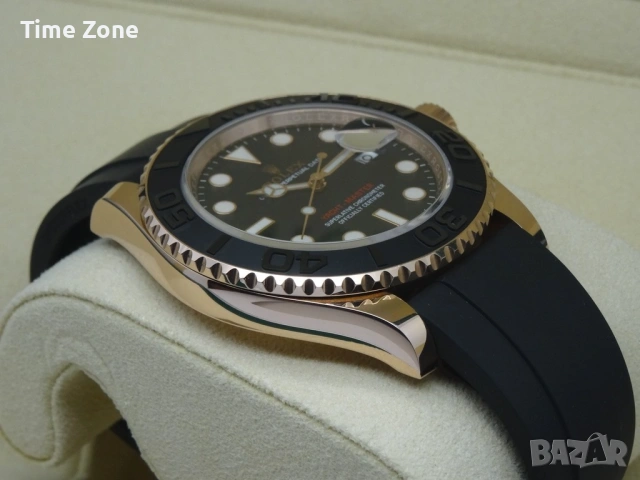 Rolex Yacht-Master 40mm (37mm) Rose Gold Black Ceramic Automatic Мъжки / Унисекс Различни Варианти, снимка 7 - Мъжки - 54060762