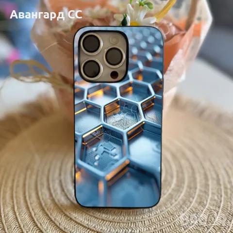 Силиконов Кейс за iPhone с уникален 3D Принт