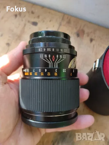 Обектив Auto-Beroflex 135mm f/2.8, снимка 2 - Обективи и филтри - 55992870