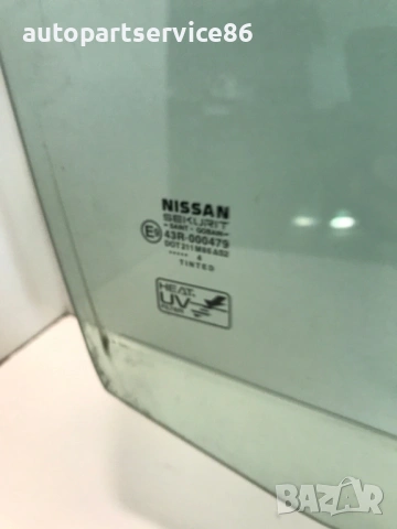 Стъкло на предна дясна врата за Nissan Almera Tino (2001-2006) 43R-000479, снимка 2 - Части - 54342267