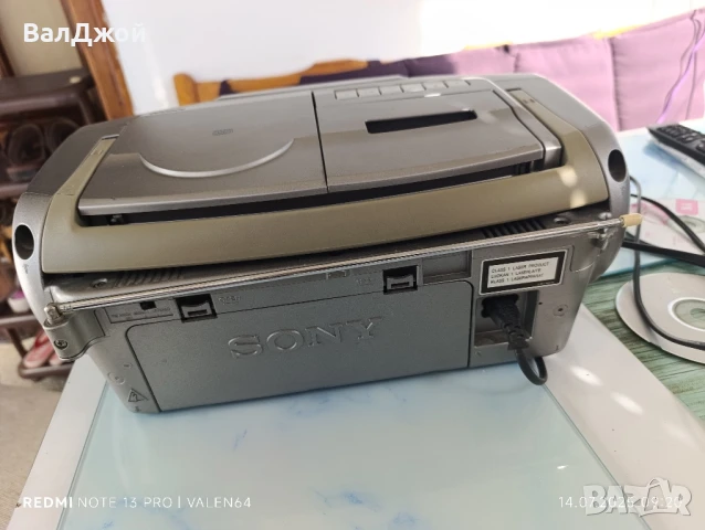 Sony CFD-V27L, снимка 5 - Радиокасетофони, транзистори - 51012248