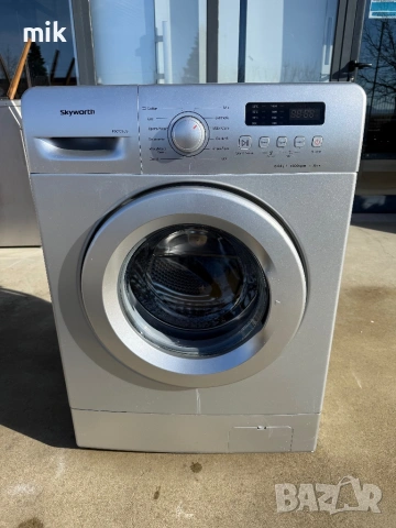 Сива пералня 45 см дълбока