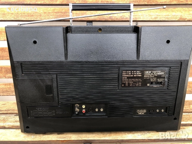 💥 450лв-Радиокасетофон AKAI AJ 500 FL , снимка 4 - Радиокасетофони, транзистори - 52593941