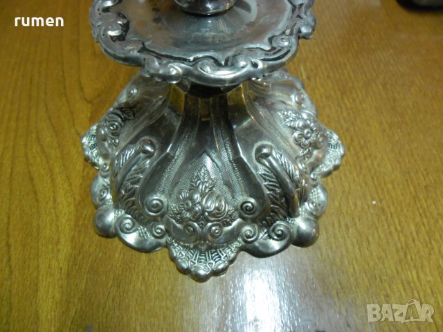 свещник, снимка 2 - Антикварни и старинни предмети - 31614121