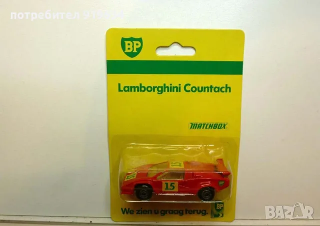 Продавам метална количка Lamborghini Countach от Мачбокс, Matchbox, снимка 7 - Колекции - 37331336