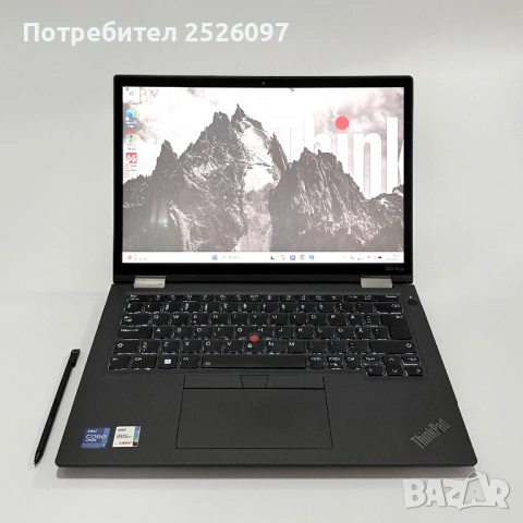 Lenovo ThinkPad X13 Yoga Gen 2/WUXGA Touch/i7-1185G7/16GB/512GB, снимка 2 - Лаптопи за работа - 53976549