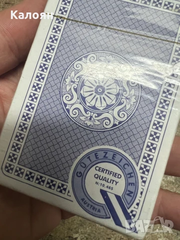 Карти за игра Пятник нови неразпечатани , снимка 4 - Карти за игра - 51112288