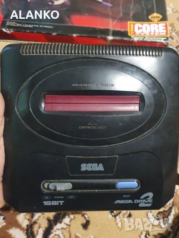 Оригинална Sega Mega Drive 2 Japan MK-1631-07 Пълен комплект, снимка 3 - Други игри и конзоли - 52921826