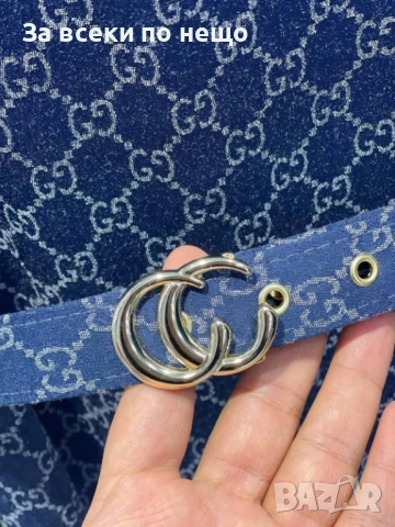 Gucci Дамска Къса Рокля С Камъни И Коланче - 2 Цвята Код A1344, снимка 9 - Рокли - 53931734