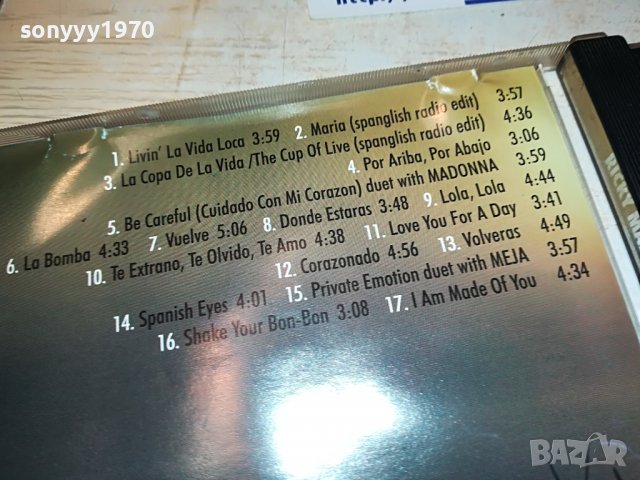 RICKY MARTIN CD 1610221133, снимка 13 - CD дискове - 38344818
