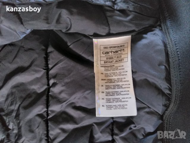 carhartt bryant jacket - страхотно мъжко яке КАТО НОВО, снимка 10 - Якета - 42692708