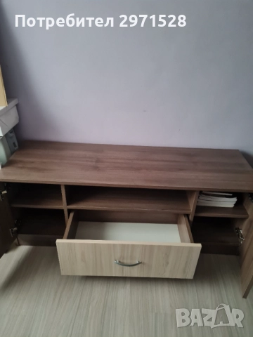 Легло, гардероб и шкаф за телевизор, снимка 9 - Спални и легла - 52789328