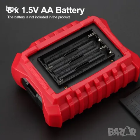 НОВ Цифров уред за измерване на земно съпротивление Мегаомметър Habotest HT2302 0 Ω - 4 kΩ 200 V, снимка 5 - Друга електроника - 49115749